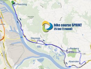 bike course Sprint